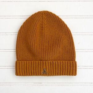 GAP NWOT Neutral Mustard Knit Beanie